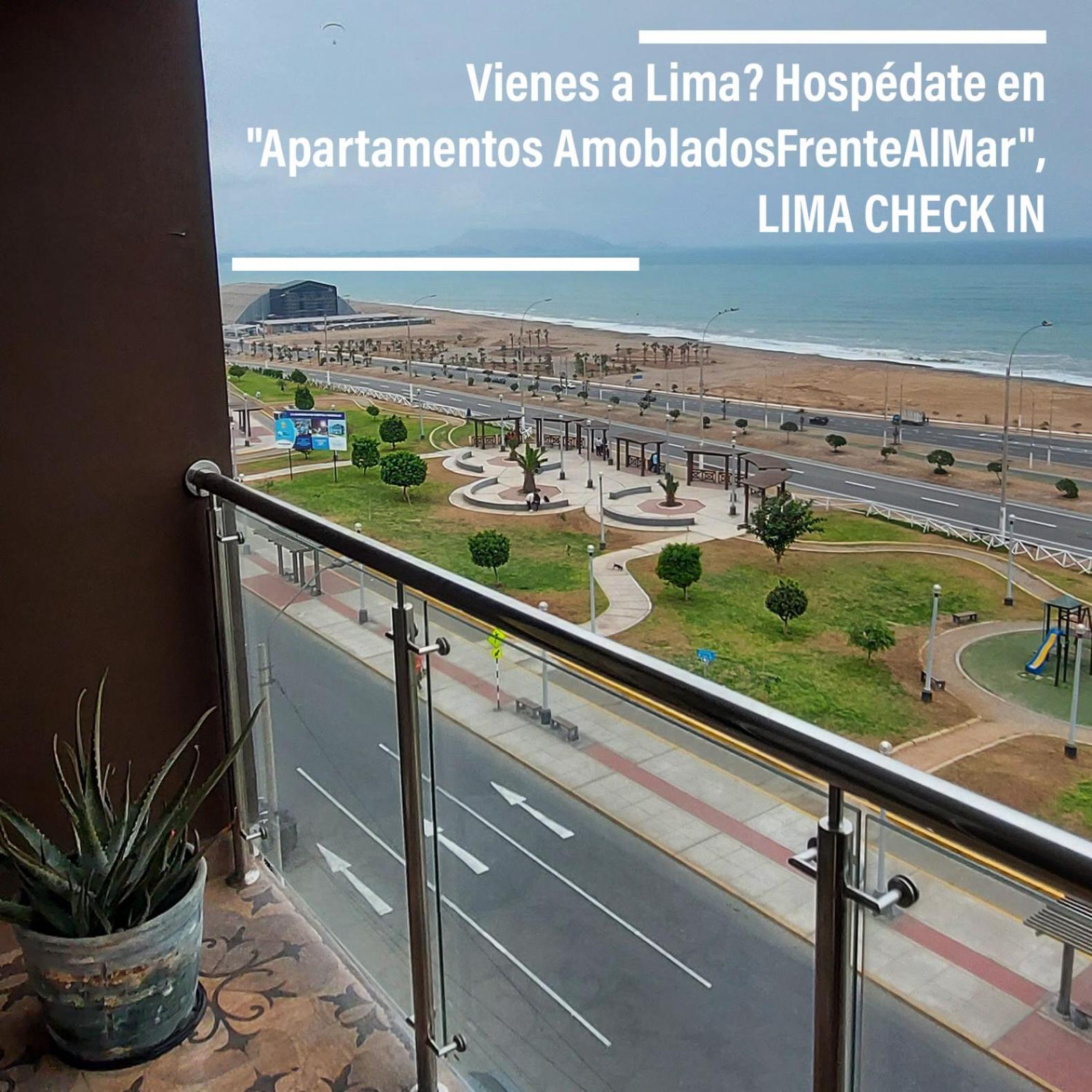 Frente Al Mar En San Miguel Apartamento Lima Check In Apartment Екстериор снимка